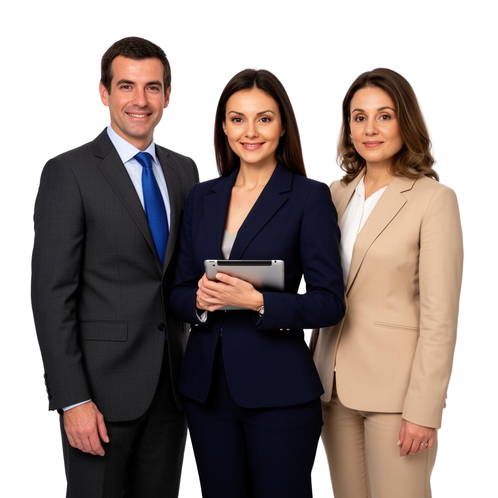 Professional notary public ready to assist with document signing and notarization services