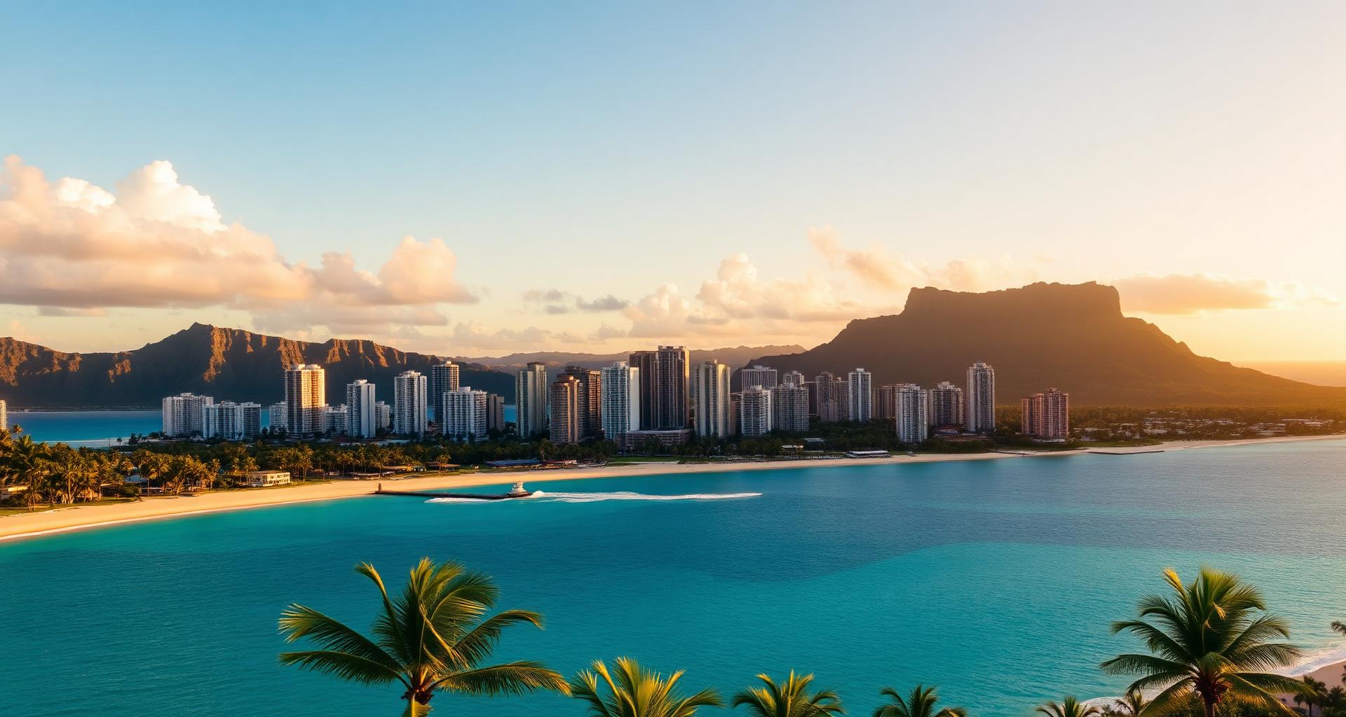 Hawaii skyline