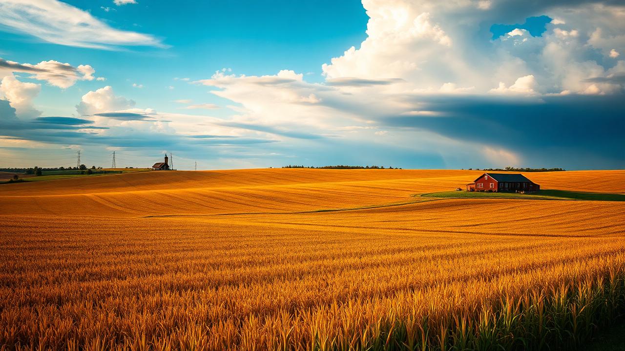 Iowa skyline