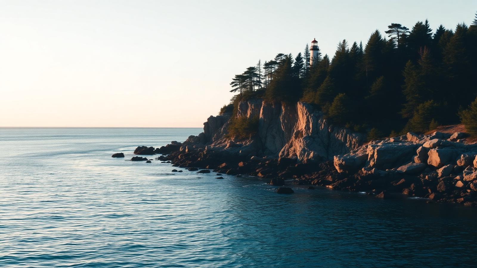 Maine skyline