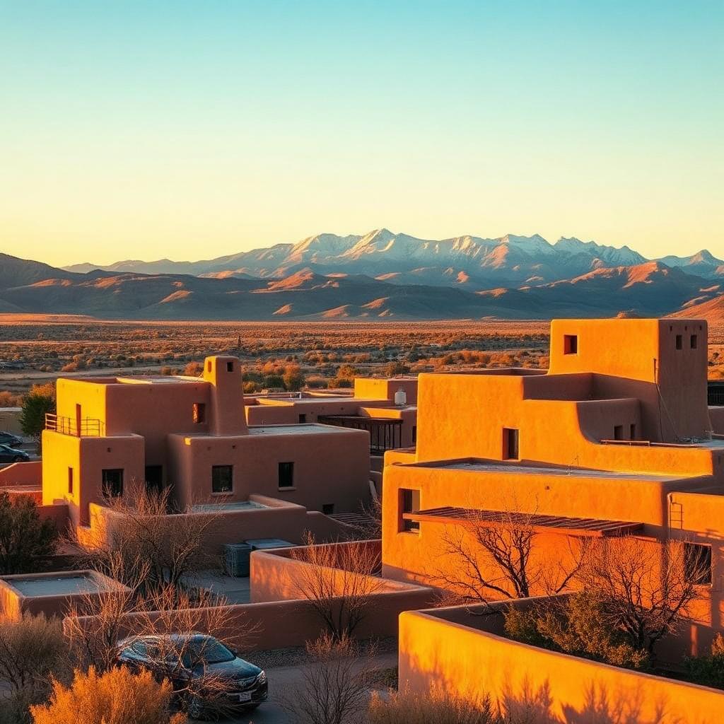 New Mexico skyline