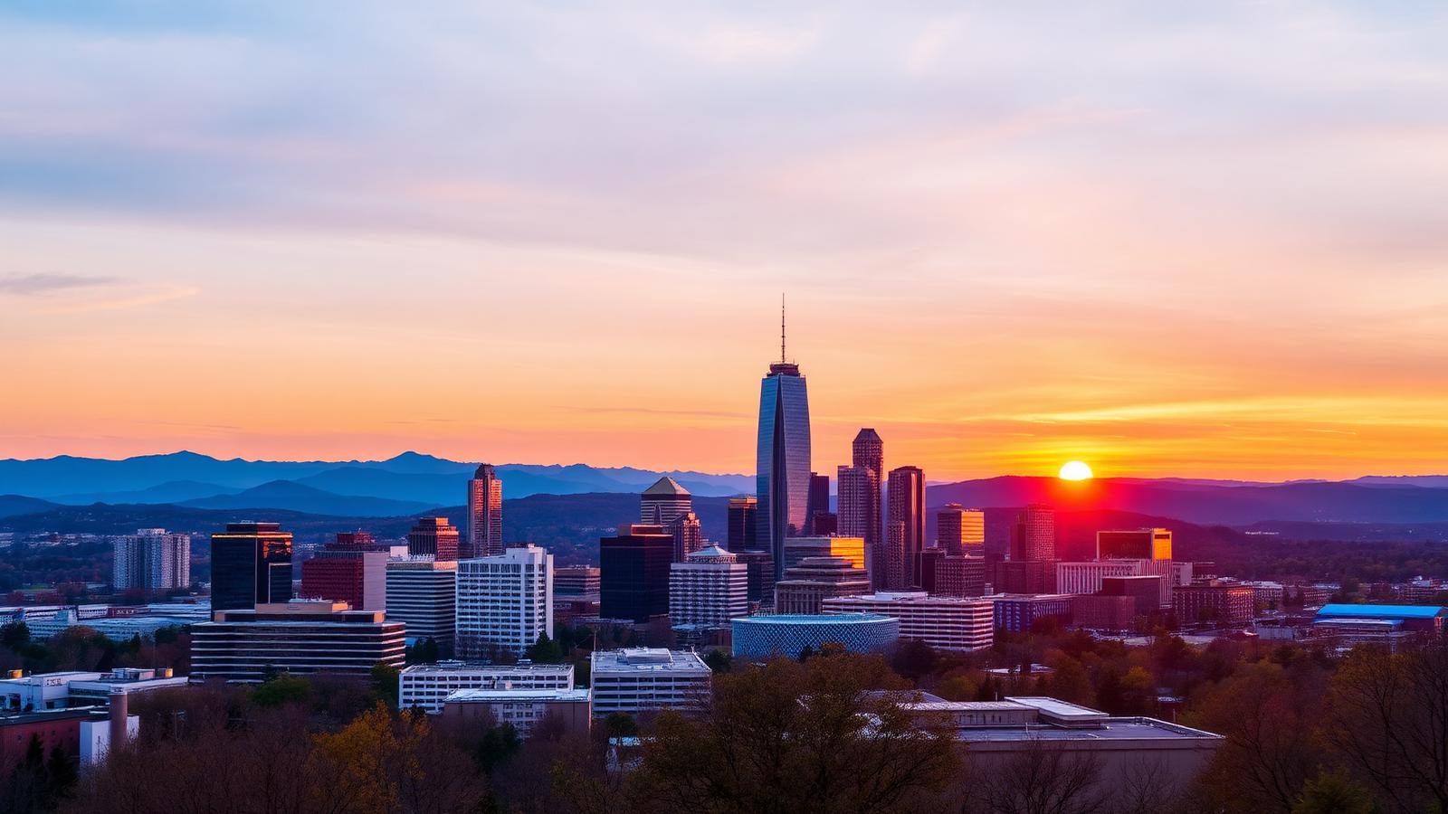 North Carolina skyline