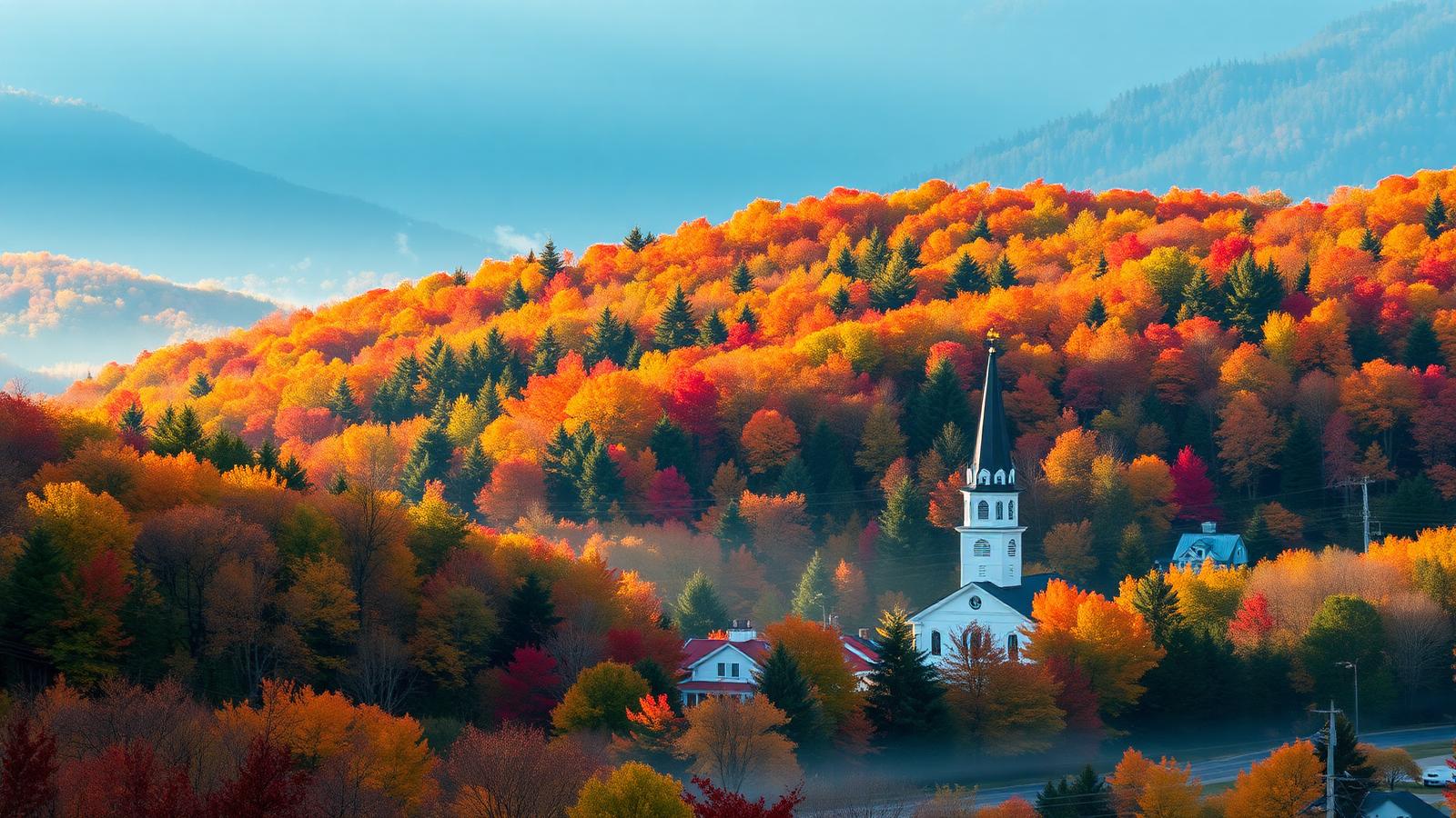 Vermont skyline